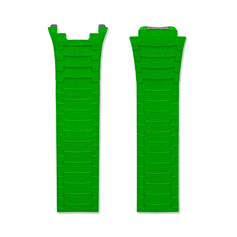 UR-150-GREEN-RUBBER-STRAP