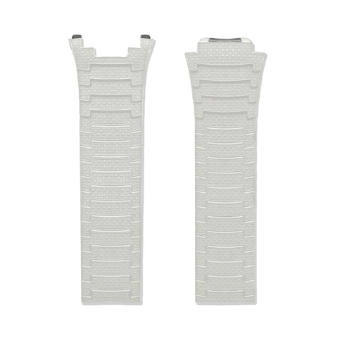 UR-150-WHITE-RUBBER-STRAP