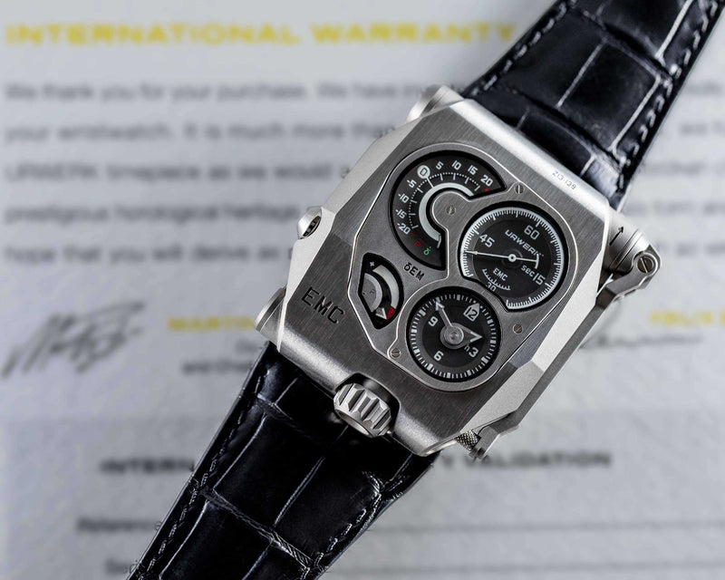 URWERK EMC Steel wristwatch 